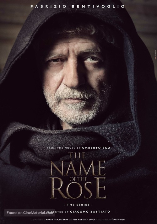 &quot;Der Name der Rose&quot; - Italian Movie Poster