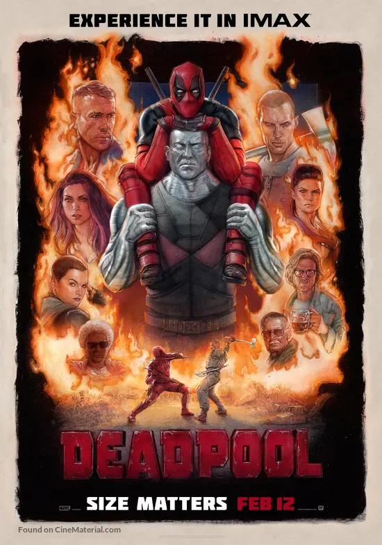 Deadpool (2016) movie poster
