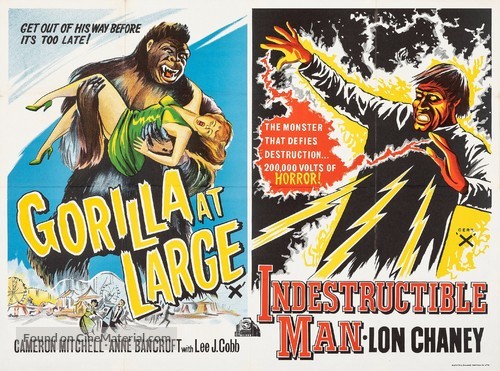 Gorilla at Large - British Combo movie poster