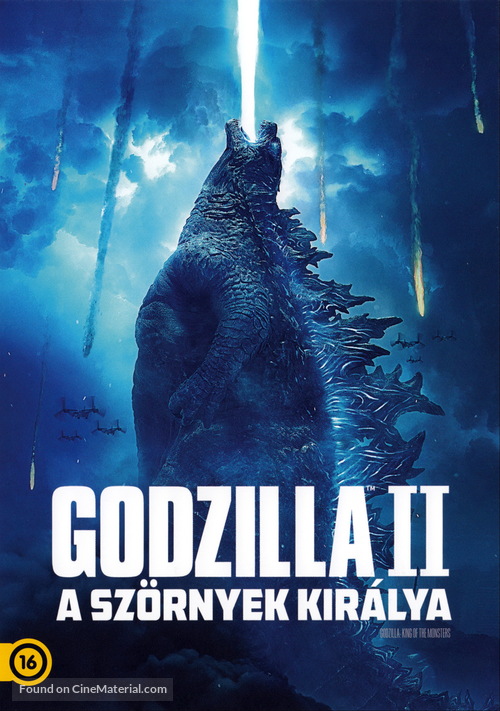 Godzilla: King of the Monsters - Hungarian DVD movie cover