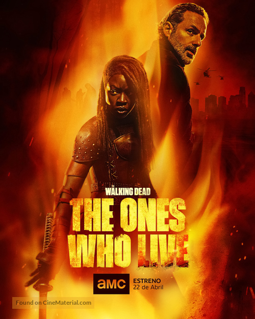 &quot;The Walking Dead: The Ones Who Live&quot; - Mexican Movie Poster