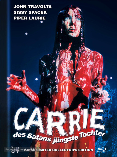 Carrie - German Blu-Ray movie cover