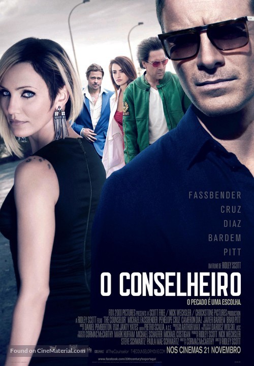 The Counselor - Portuguese Movie Poster