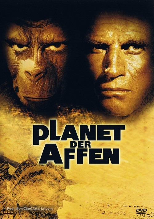 Planet of the Apes - German DVD movie cover