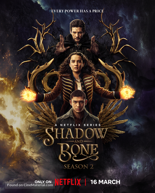&quot;Shadow and Bone&quot; - British Movie Poster