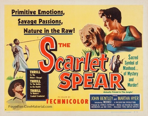 The Scarlet Spear - Movie Poster