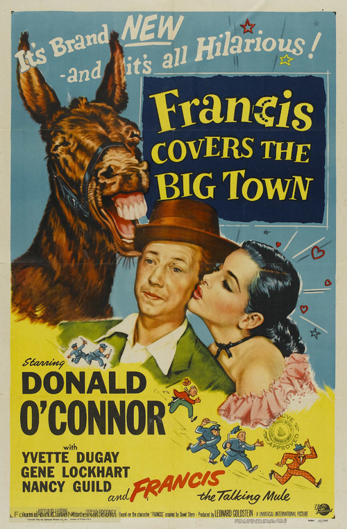 Francis Covers the Big Town - Movie Poster