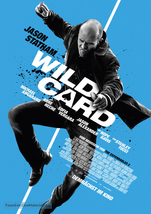 Wild Card - German Movie Poster