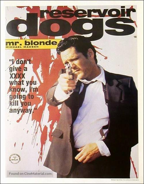 Reservoir Dogs - Movie Cover