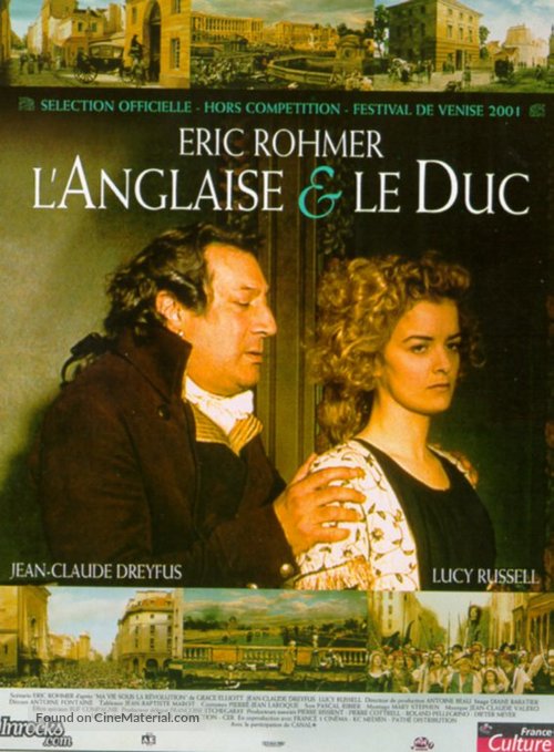 Anglaise et le duc, L&#039; - French Movie Poster
