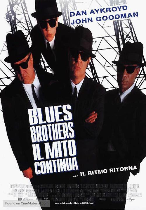 Blues Brothers 2000 - Italian Movie Poster