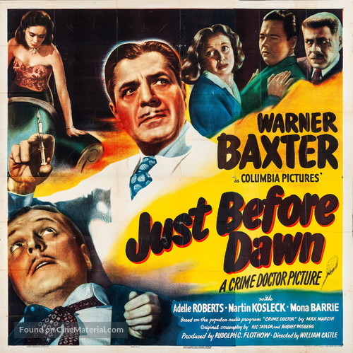Just Before Dawn - Movie Poster