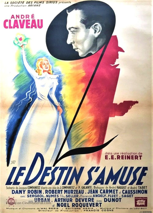 Le destin s&#039;amuse - French Movie Poster