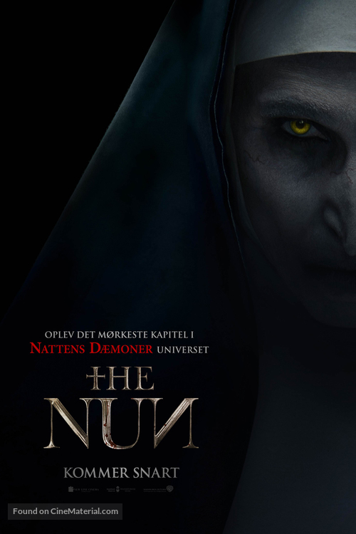 The Nun - Danish Movie Poster