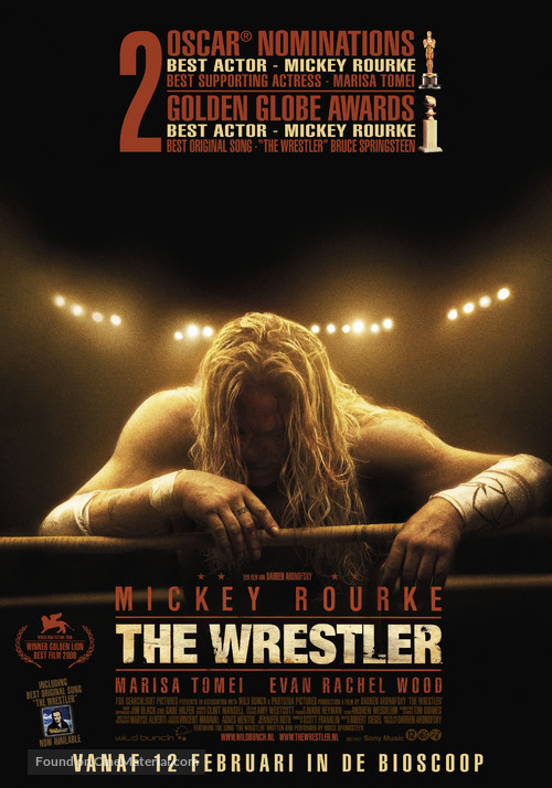 The Wrestler - Dutch Movie Poster