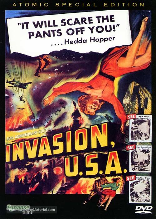 Invasion USA - DVD movie cover