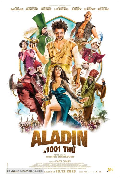 Les nouvelles aventures d&#039;Aladin - Vietnamese Movie Poster