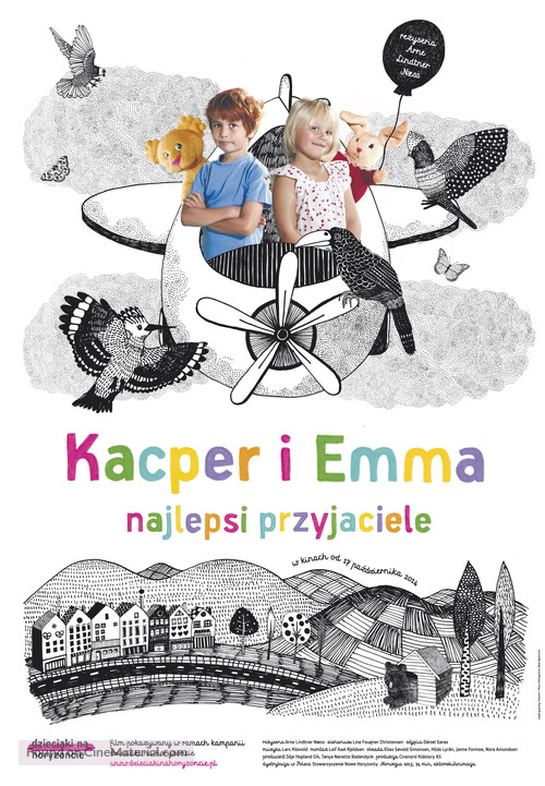 Karsten og Petra blir bestevenner - Polish Movie Poster