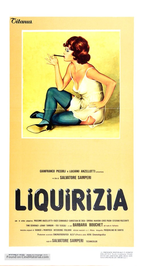 Liquirizia - Italian Movie Poster