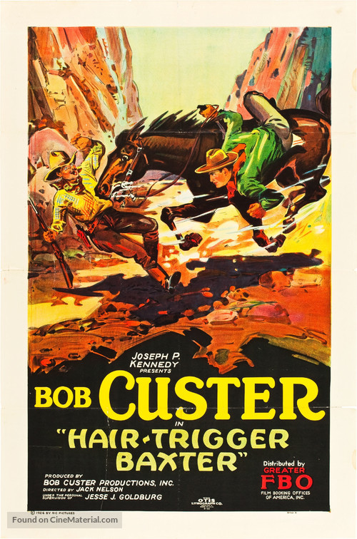 Hair Trigger Baxter - Movie Poster