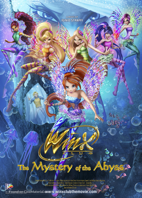 Winx Club: Il mistero degli abissi - Italian Movie Poster