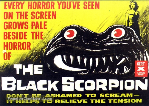 The Black Scorpion - British poster