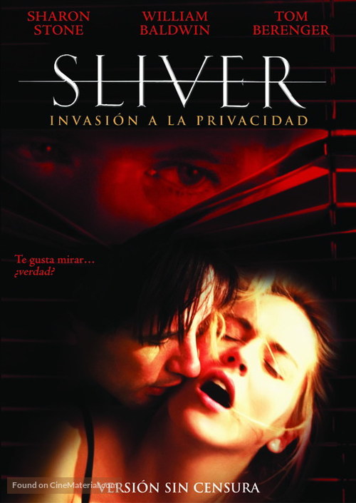 Sliver - Argentinian Movie Cover