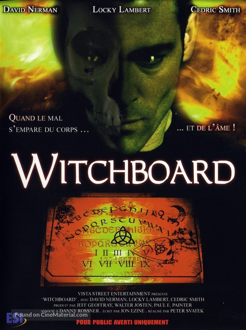 Witchboard III: The Possession - French DVD movie cover