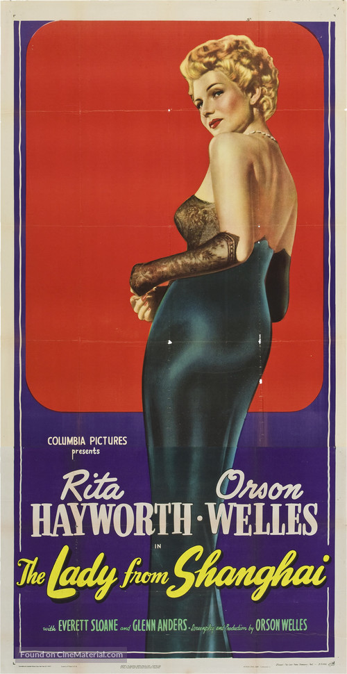 The Lady from Shanghai - Movie Poster