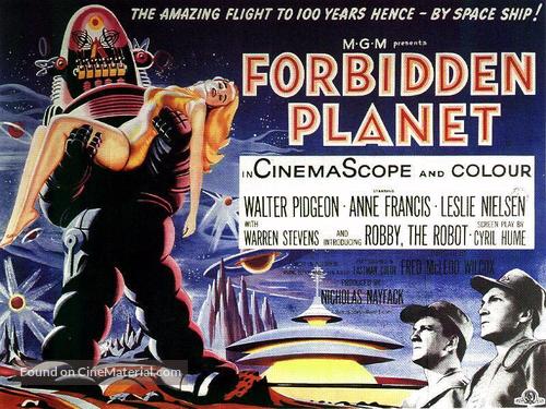 Forbidden Planet - British Movie Poster