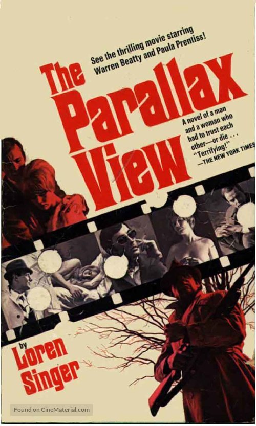 The Parallax View - VHS movie cover