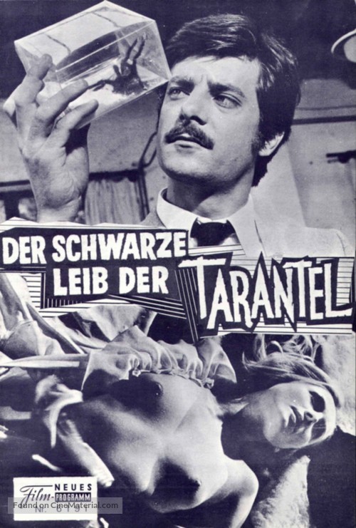 Tarantola dal ventre nero, La - Austrian poster