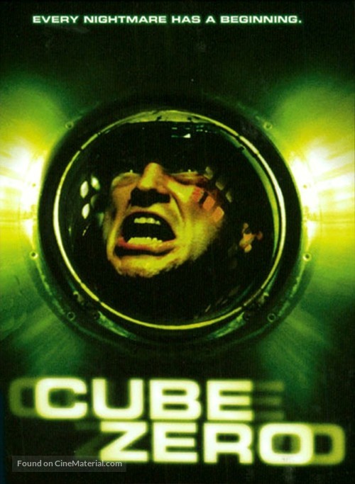 Cube Zero - DVD movie cover