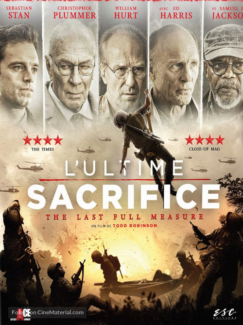 The Last Full Measure - French Blu-Ray movie cover