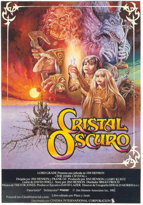 The Dark Crystal - Spanish Movie Poster