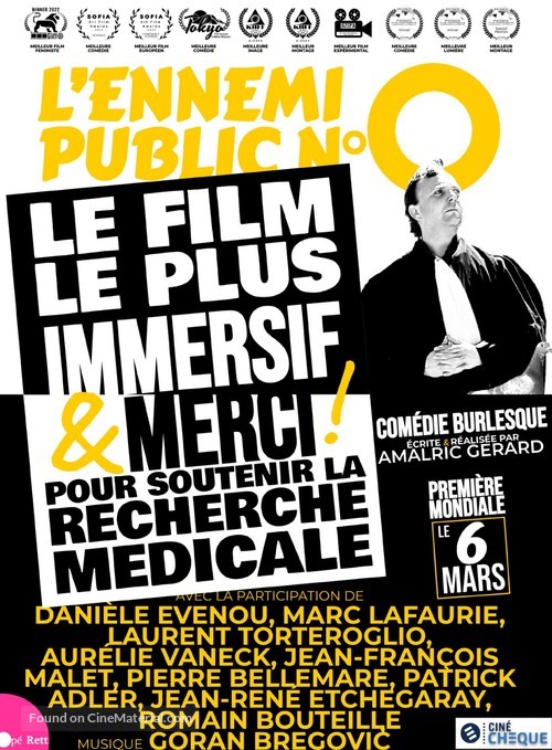 L&#039;ennemi public n&deg;0 - French Movie Poster