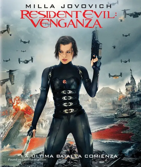 Resident Evil: Retribution - Spanish Movie Cover