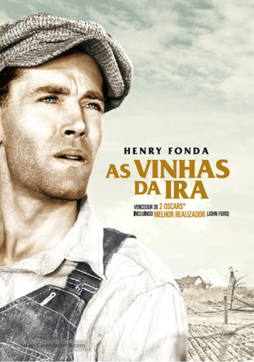 The Grapes of Wrath - Portuguese DVD movie cover