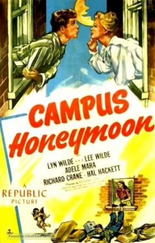 Campus Honeymoon - Movie Poster