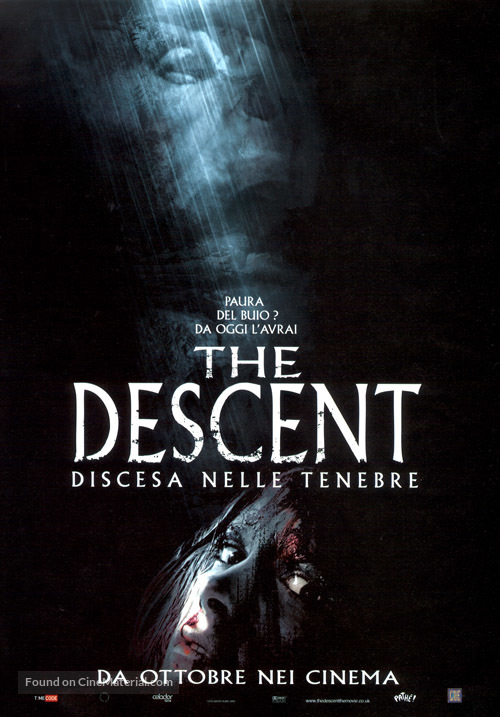 The Descent - Italian Movie Poster