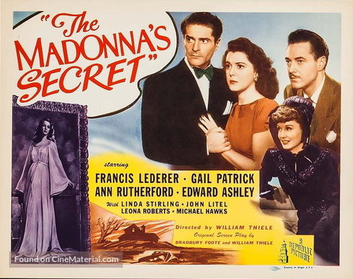 The Madonna&#039;s Secret - Movie Poster