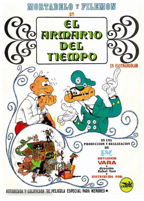 El armario del tiempo - Spanish Movie Poster