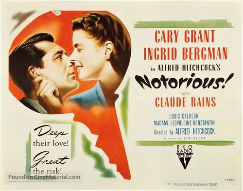 Notorious - British Movie Poster