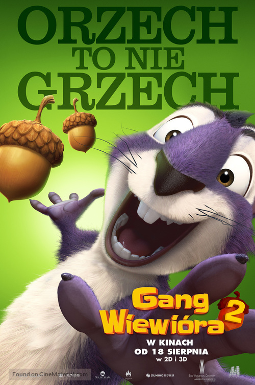 The Nut Job 2 - Polish Movie Poster