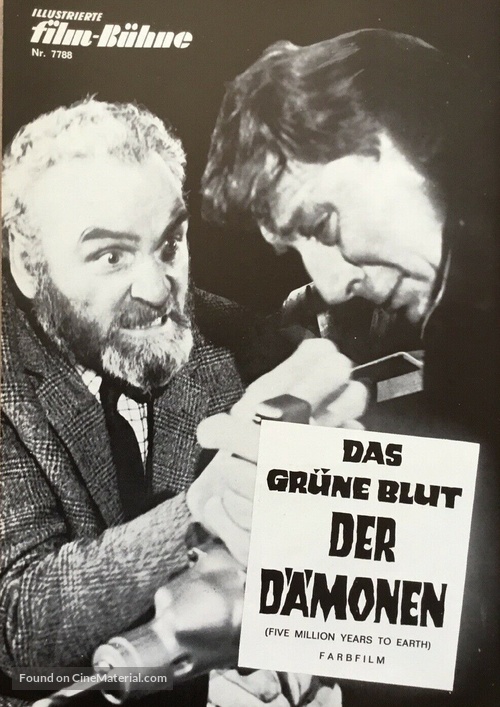 Quatermass and the Pit - German poster