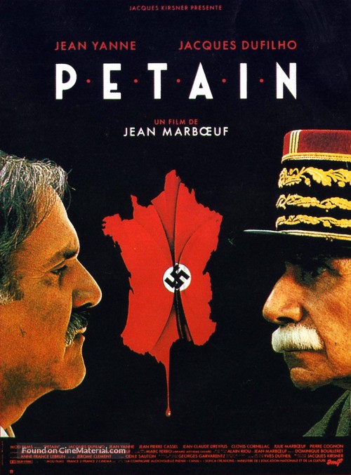 P&eacute;tain - French Movie Poster