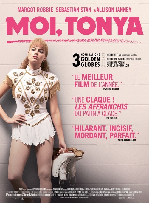 I, Tonya - French Movie Poster