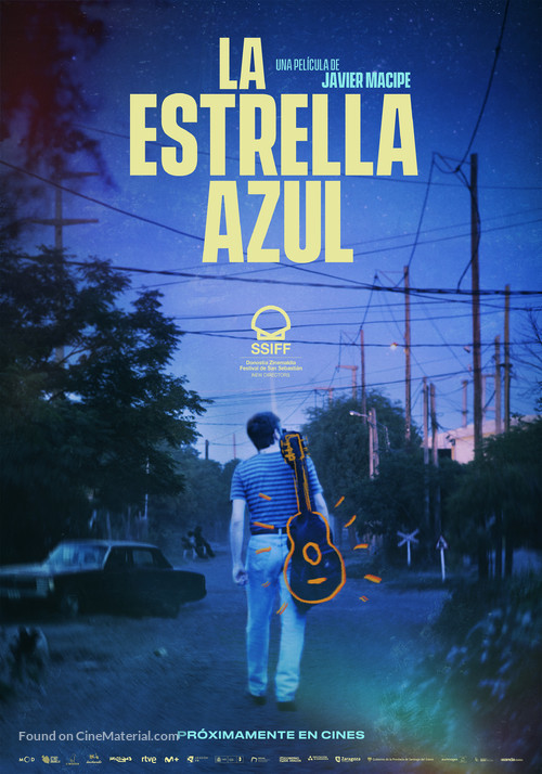 La estrella azul - Spanish Movie Poster