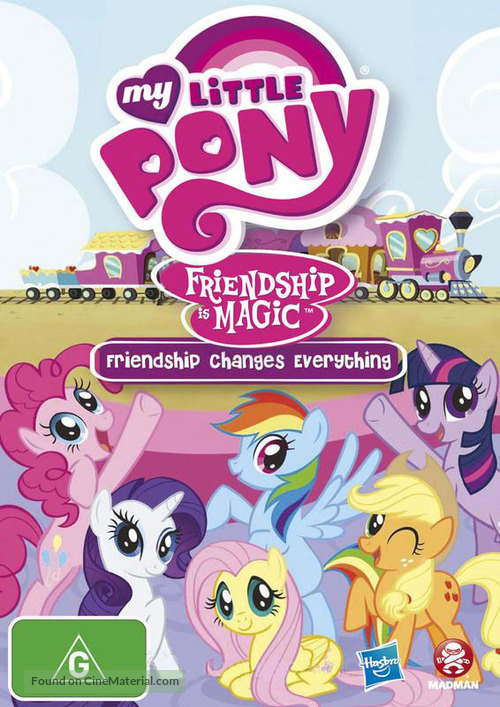 &quot;My Little Pony: Friendship Is Magic&quot; - Australian DVD movie cover