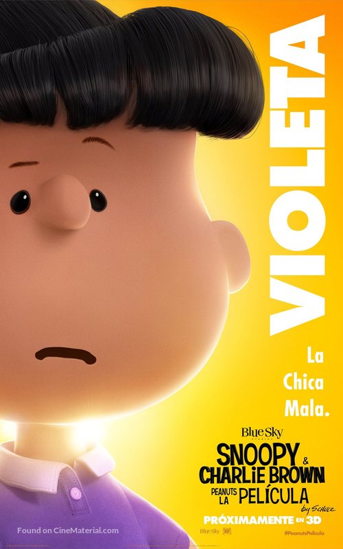 The Peanuts Movie - Mexican Movie Poster